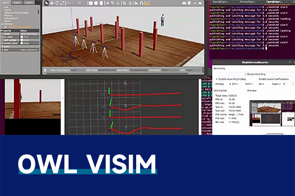 OWL VISIM无人机算法模拟仿真器